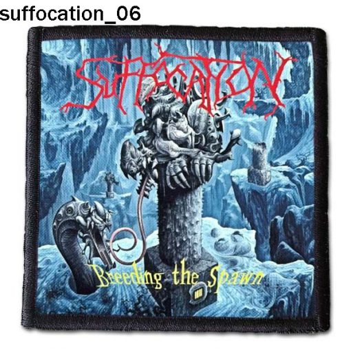 Suffocation 06 Small Printed Patch King Of Patches