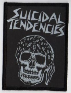 Suicidal Tendencies Logo - Small Printed Patch