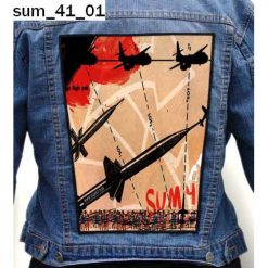 Sum 41 01 - Photo Quality Printed Back Patch