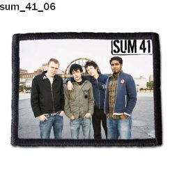 Sum 41 06 - Small Printed Patch