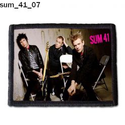 Sum 41 07 - Small Printed Patch