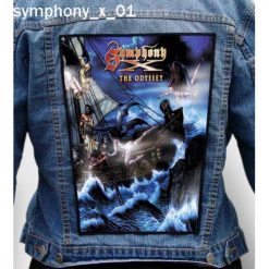 Symphony X 01 - Photo Quality Printed Back Patch