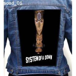 System Of A Down 01 - Photo Quality Printed Back Patch