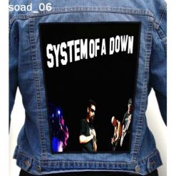 System Of A Down 06 - Photo Quality Printed Back Patch