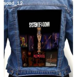 System Of A Down 12 - Photo Quality Printed Back Patch