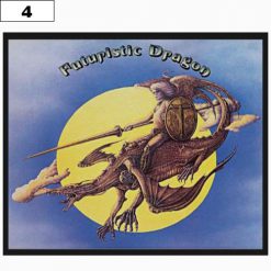 T Rex Futuristi 9980 - Small Printed Patch