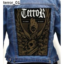 Terror 01 - Photo Quality Printed Back Patch