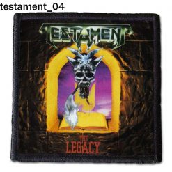 Testament 04 - Small Printed Patch