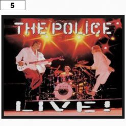The Police Live 9730 - Small Printed Patch