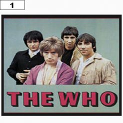 The Who Self Ti 10054 - Small Printed Patch