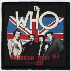 The Who 01 - Small Printed Patch