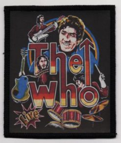 The Who 02 - Small Printed Patch