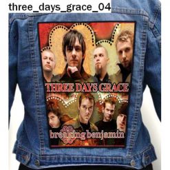 Three Days Grace 04 - Photo Quality Printed Back Patch