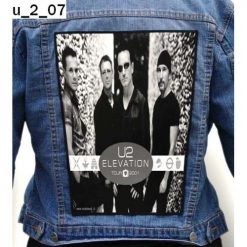 U2 07 - Photo Quality Printed Back Patch