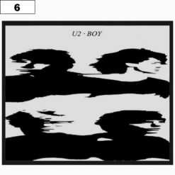 U2 Boy 06 10014 - Small Printed Patch