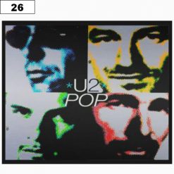 U2 Pop 26 10034 - Small Printed Patch