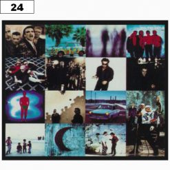 U2 Singles 24 10032 - Small Printed Patch