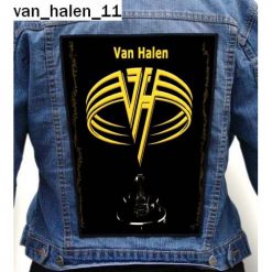 Van Halen 11 - Photo Quality Printed Back Patch