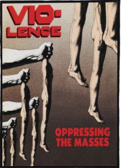 Vio Lence Otm - Monster Size Printed Back Patch (30x41cm - 11.7x 16.1inch)