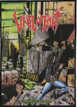Violator Ca - Monster Size Printed Back Patch (30x41cm - 11.7x 16.1inch)