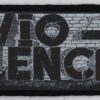 Violence Logo2 - Small Printed Patch