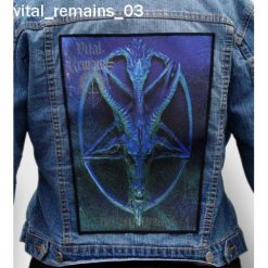 Vital Remains 03 - Photo Quality Printed Back Patch