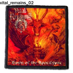 Vital Remains 02 - Small Printed Patch