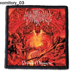 Vomitory 03 - Small Printed Patch