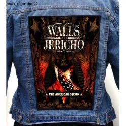 Walls Of Jericho 02 - Photo Quality Printed Back Patch