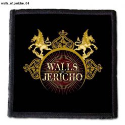 Walls Of Jericho 04 - Small Printed Patch