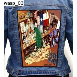 Wasp 03 - Photo Quality Printed Back Patch