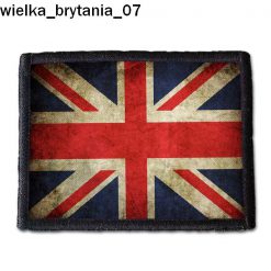 Wielka Brytania 07 - Small Printed Patch