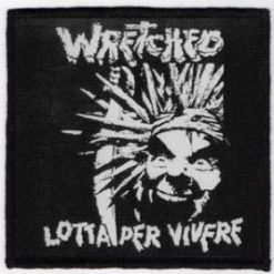Wretched Lpv - Small Printed Patch
