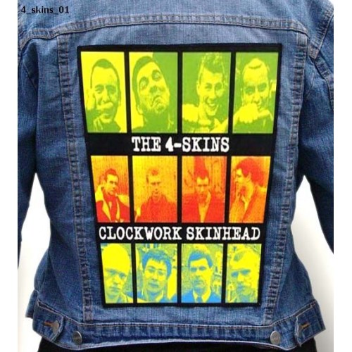 4 Skins 01 - Photo Quality Printed Back Patch