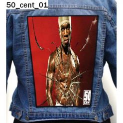 50 Cent 01 - Photo Quality Printed Back Patch