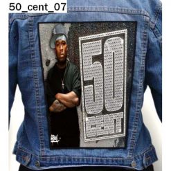 50 Cent 07 - Photo Quality Printed Back Patch