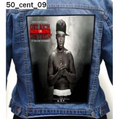 50 Cent 09 - Photo Quality Printed Back Patch