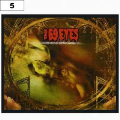 69 Eyes Wasting 8700 - Small Printed Patch