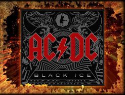 Ac Dc Black Ice 139388 1 - Small Printed Patch