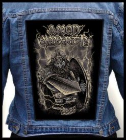Amon Amarth Warrior - Photo Quality Printed Back Patch