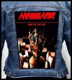 Annihilator King Of The Kill - Photo Quality Printed Back Patch