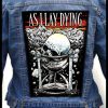 As I Lay Dying Skull - Photo Quality Printed Back Patch