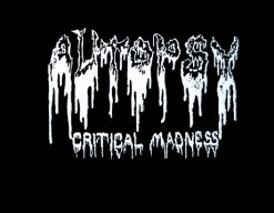 Autopsy Critical Madness 102804 1 - Small Printed Patch
