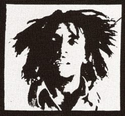 Bob Marley - Small Printed Patch