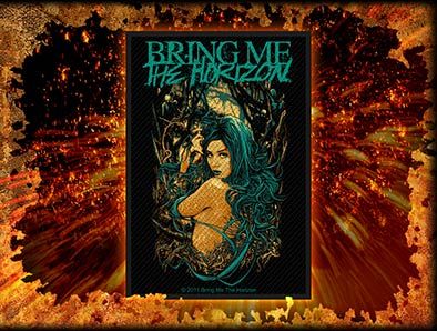 Bring Me The Horizon Forest Girl 138035 1 - Small Printed Patch