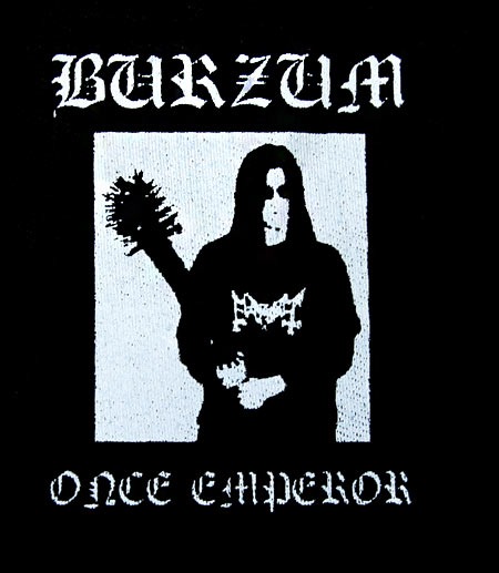 Burzum Once Emperor 121056 1 - Small Printed Patch