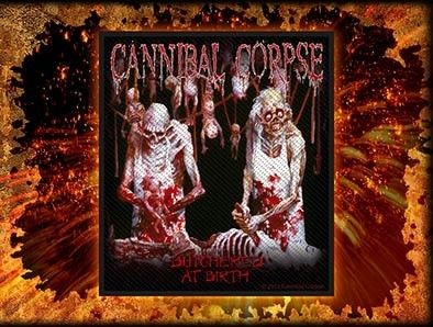 Cannibal Corpse Butchered At Birth 147389 1 - Small Printed Patch