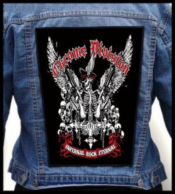 Chrome Division Infernal Rock Eternal - Photo Quality Printed Back Patch
