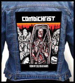 Combichrist From My Cold Dead Hands - Photo Quality Printed Back Patch