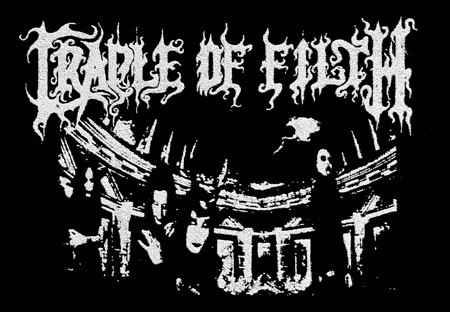 Cradle Of Filth Band 101324 1 - Small Printed Patch